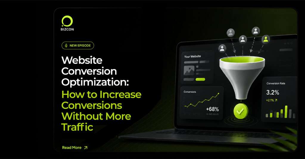 Website conversion optimization